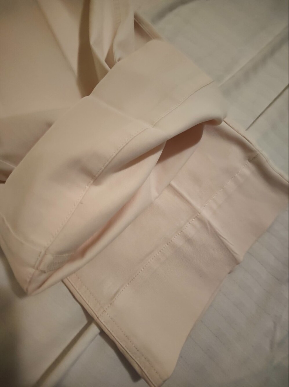 J. Crew Astrid Wide Leg Chino In Off White, Size M - Picture 7 of 10